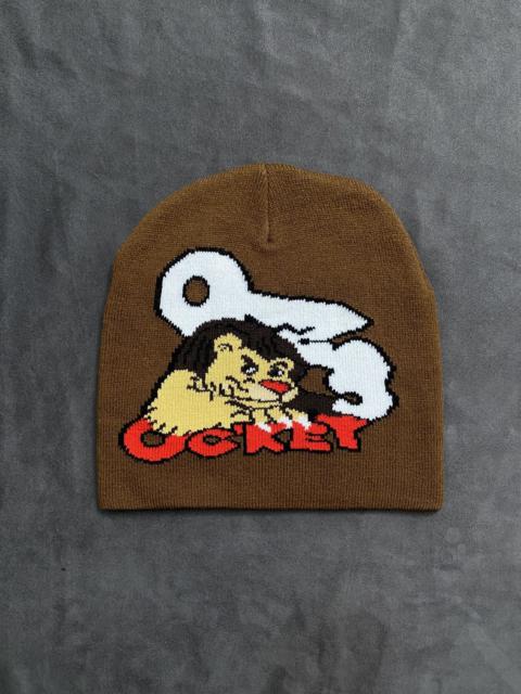 Other Designers Japanese Brand - Rare Anime Ockey Graphic No Cuff Beanie Skully Hat Pink OS