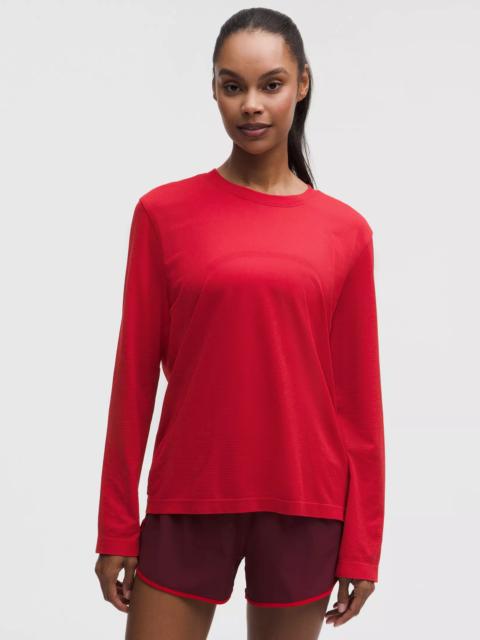 lululemon Swiftly Relaxed Long-Sleeve Shirt Hip Length *Updated Fit