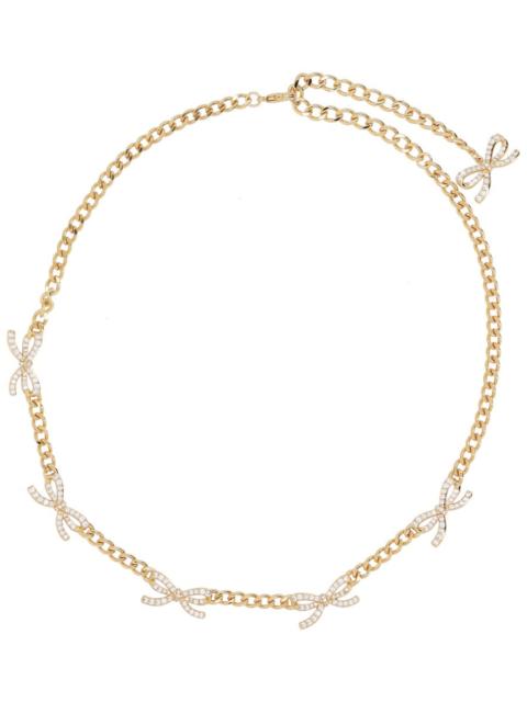 self-portrait Self-Portrait Women Necklace With Bows And Crystals