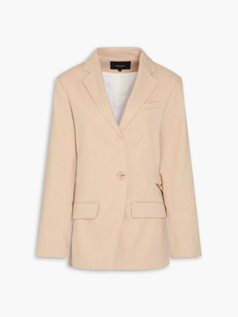maje Linen-blend blazer