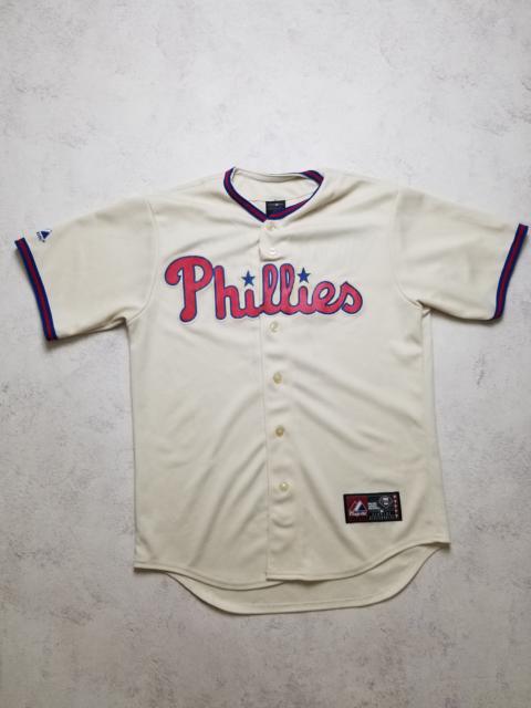 Other Designers Majestic - Vintage Shane Victorino #8 Philadelphia Phillies MLB Jersey