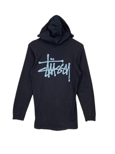 Stüssy Stussy hoodie pullover black back hit size s