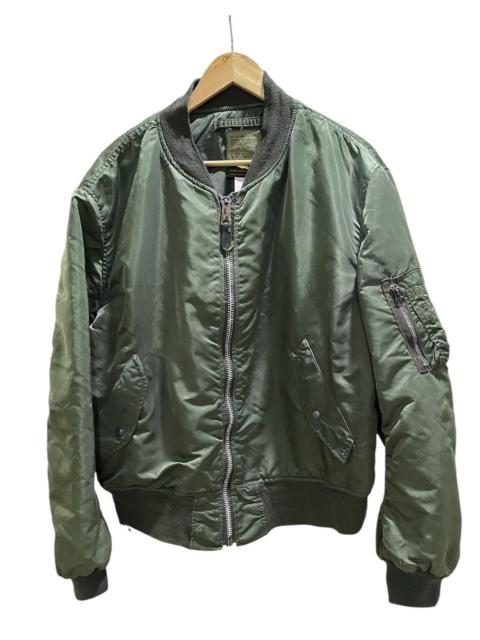 ALPHA INDUSTRIES Vintage Alpha industries Ma-1 Bomber Jacket Olive Green