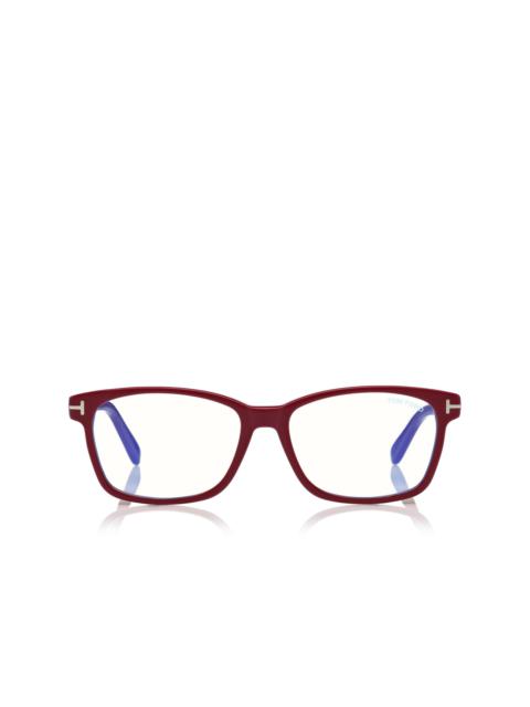 TOM FORD BLUE BLOCK CLASSICAL RECTANGULAR OPTICALS