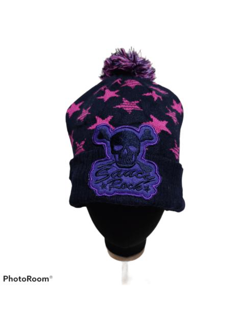 Other Designers Beanie Hats Saucy Rock Skulls Patched