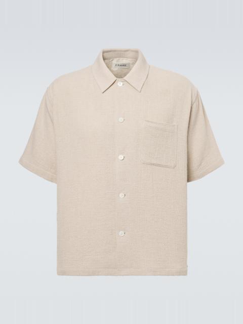 FRAME Cotton-blend shirt