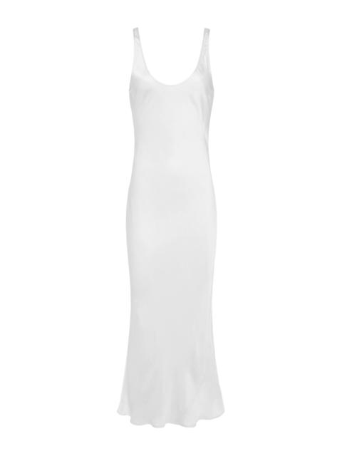 L'AGENCE Akiya Satin Maxi Dress
