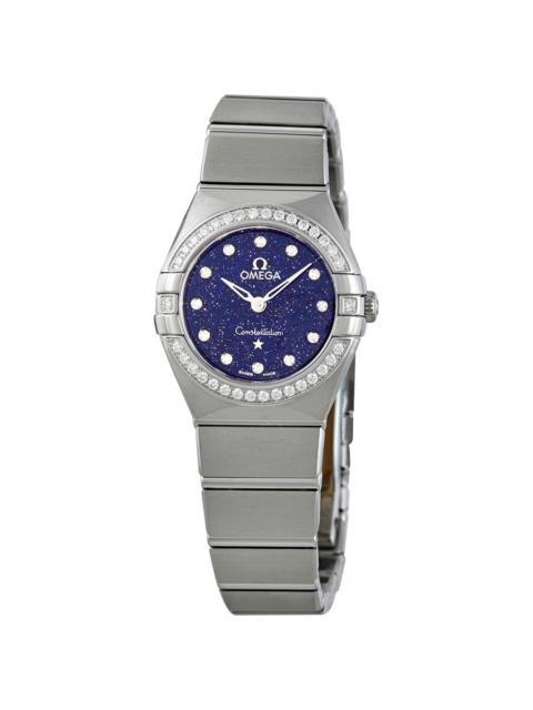 OMEGA Omega Constellation Quartz Diamond Blue Dial Ladies Watch 131.15.25.60.53.001
