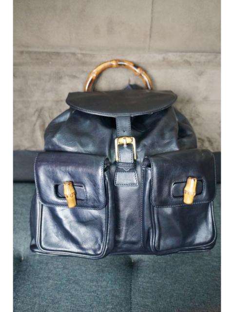 GUCCI Gucci bamboo backpack 