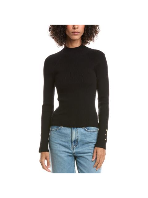 DEREK LAM 10 CROSBY Derek Lam 10 Crosby Kassandra Mock Neck Wool-Blend Sweater