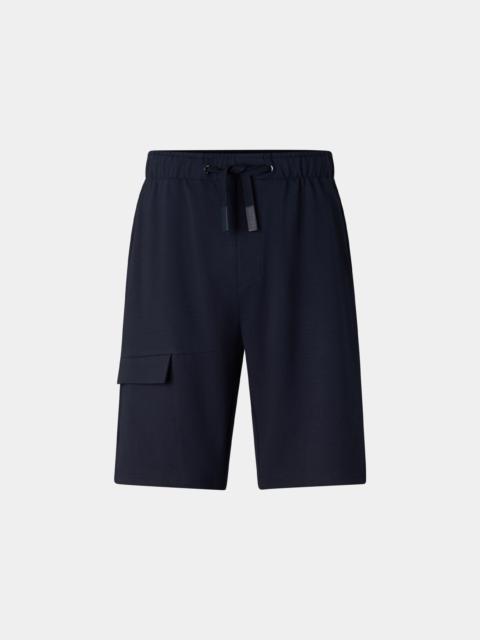 BOGNER Denny cargo sweatshorts in Navy blue