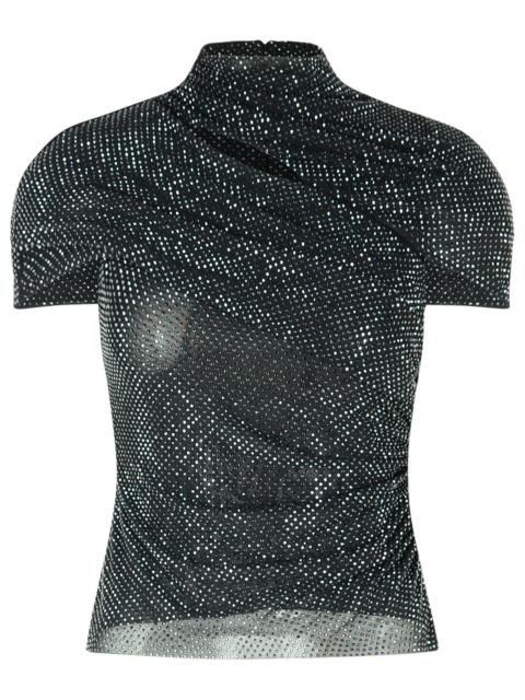 Self Portrait Black Polyester Blend Top Women