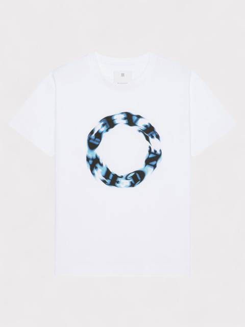 Givenchy Oversized T-Shirt In Cotton With Circle Print