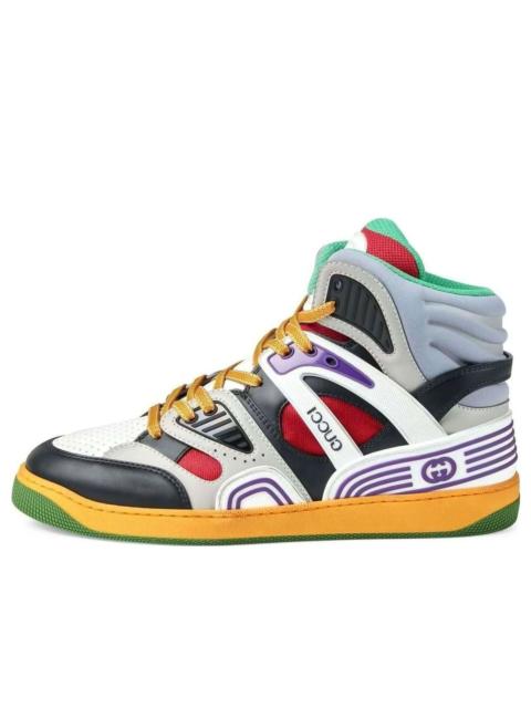 GUCCI Gucci Basket  HighNon-Slip Wear-resistant Retro 'Black Red White' 661303-2SH90-1072