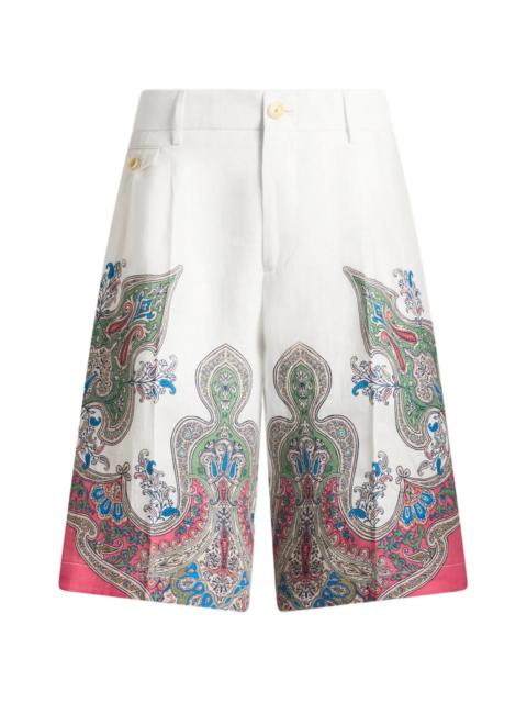 Etro Etro Paisley-print Shorts