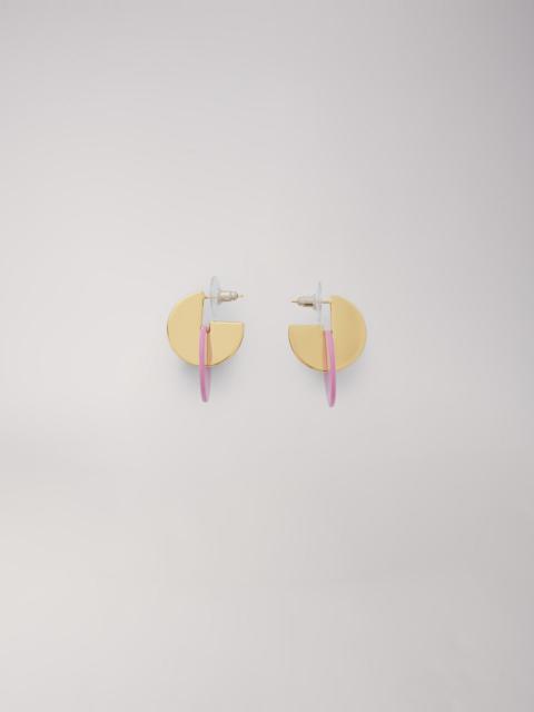 maje Enameled earrings