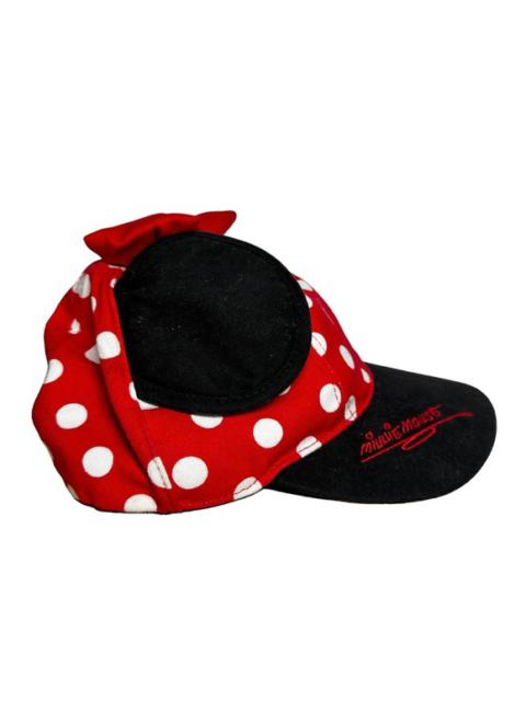 Other Designers Disney Parks Baseball Cap Minnie Mouse Ears Cotton Snap Back Polka Dot OS