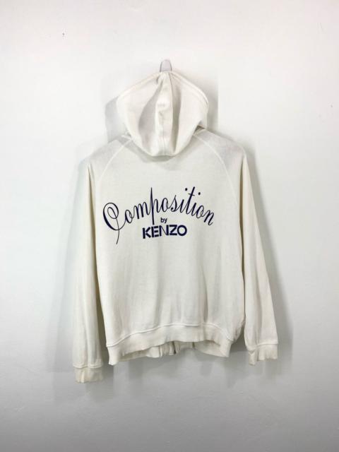 KENZO Kenzo Composition Hoodies Logo Design By Kenzo