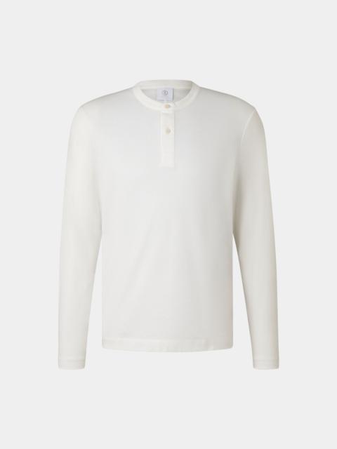 BOGNER Remo longsleeve in Off-White