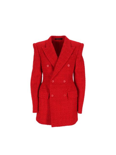 Balenciaga Tweed Blazer Jacket