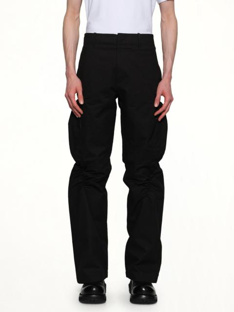 POST ARCHIVE FACTION (PAF) Shirring Pants in Black