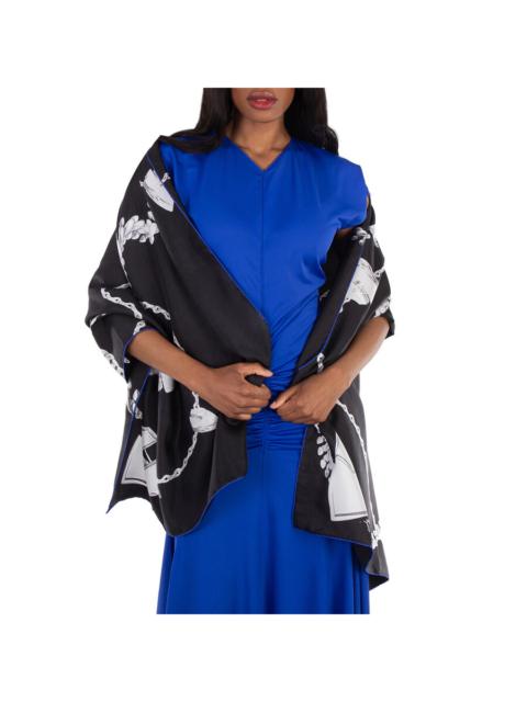 Burberry Burberry Shield Hardware Silk Scarf