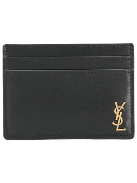 SAINT LAURENT Monogramme leather card wallet