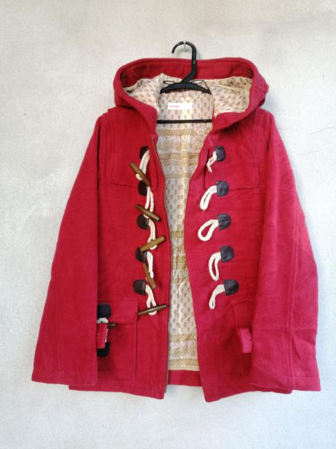 Other Designers NE NET issey miyake Red duffle coat jacket