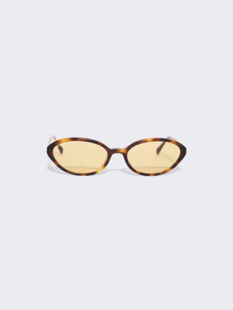 MYKITA X 032c Toto Sunglasses Golden Havana