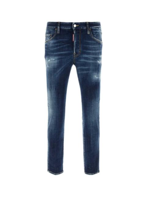 DSQUARED2 Dsquared Men Stretch Denim Skater Jeans