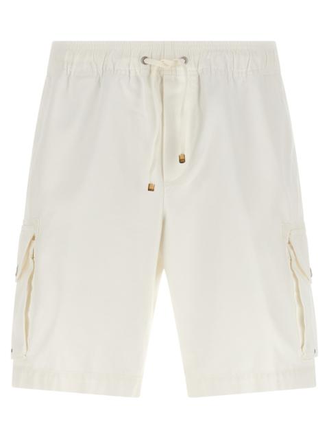 Brunello Cucinelli Brunello Cucinelli Men Cargo Pocket Bermuda Shorts