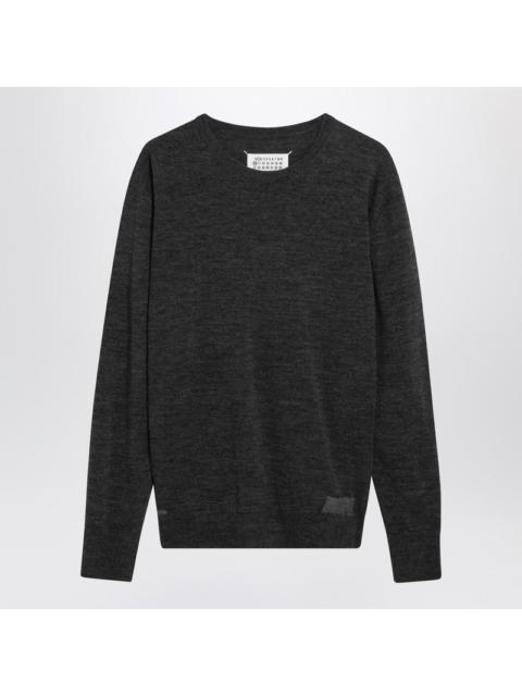 Maison Margiela Maison Margiela Grey Wool-Blend Sweater Men