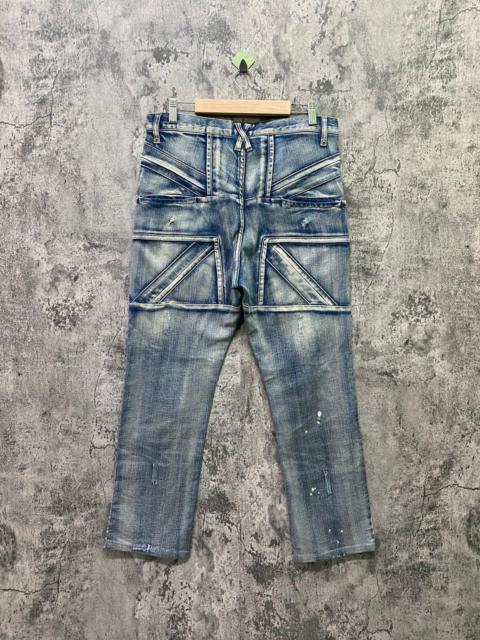 Other Designers Japanese Brand - Japan PPFM Great Britain Logo Back Denim