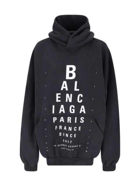 BALENCIAGA "OPTICAL" HOODIE