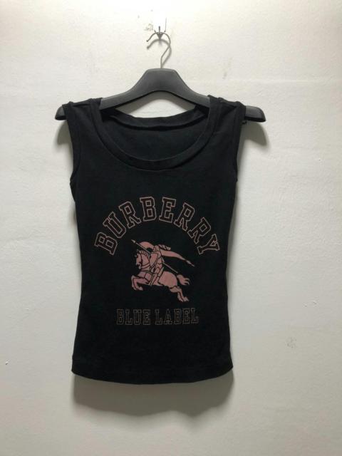 Burberry BURBERRY Blue Label Tank Top T Shirt Spellout Japan