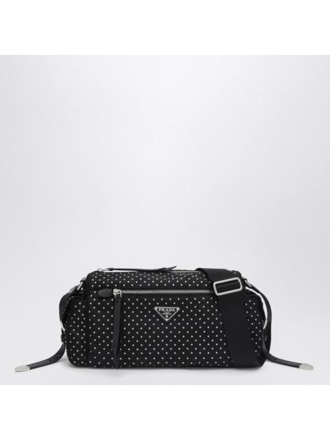 Prada Prada Black Re-Nylon Bag With Studs Women