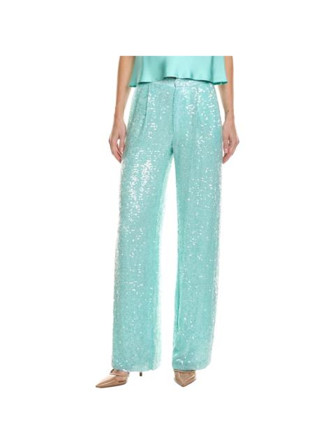 LAPOINTE LAPOINTE Sequin High-Waist Trouser