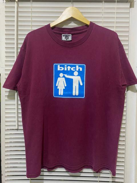 Other Designers 90s Vintage Bitch Skateboars iconic logo tee