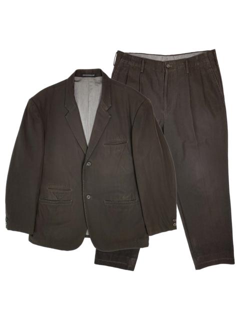 Yohji Yamamoto AW98 Dyed Wool Suit