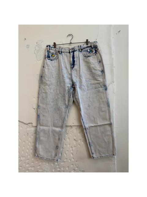 Other Designers Butter Goods x The Smurfs Harmony Bleach Dyed Denim Pants