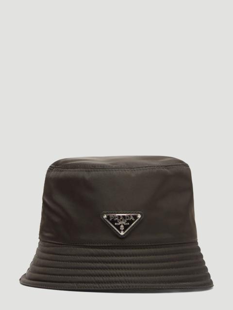 Prada Prada Men Nylon Logo Bucket Hat