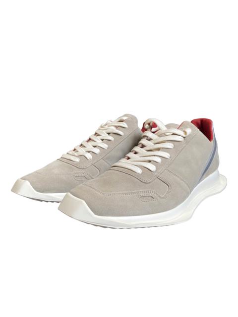 BWN Rick owens fw19 larry bwnt vintage runners pearl silver grey 42