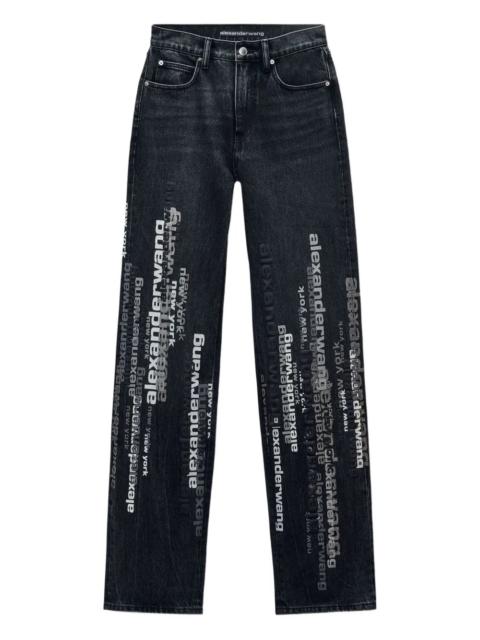 Alexander Wang EZ Jean With Vertical Logo