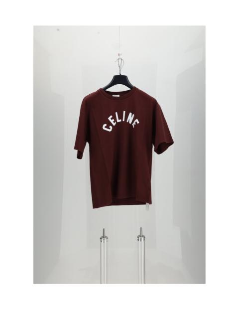CELINE Celine Relaxed T-shirt Burgundy/Off White Men