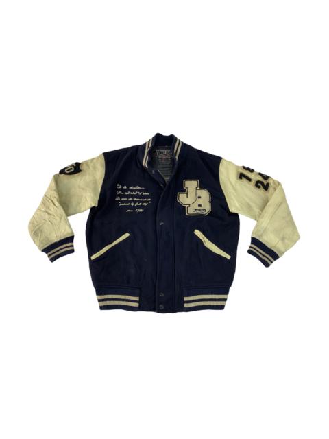 Other Designers Vintage - Common Sense Just Bigi Kid’s Leather Sleeve Varsity