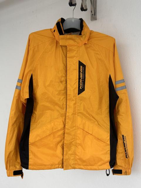 Other Designers Japanese Brand - Komine windbreaker vintage yellow