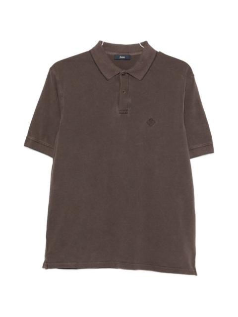 Herno Herno Men Logo Cotton Polo Shirt