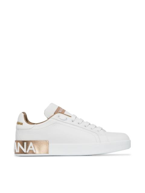 Dolce & Gabbana Portofino leather sneakers