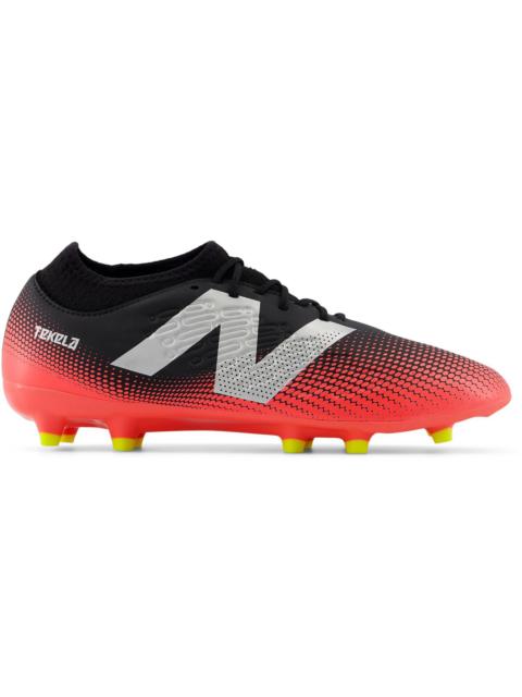 New Balance New Balance Tekela Magique V4+ FG Black Energy Red Metallic Silver