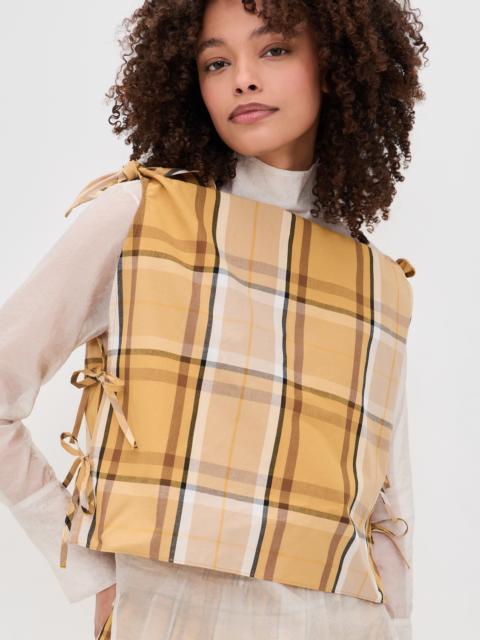 Sea Copeland Plaid Top